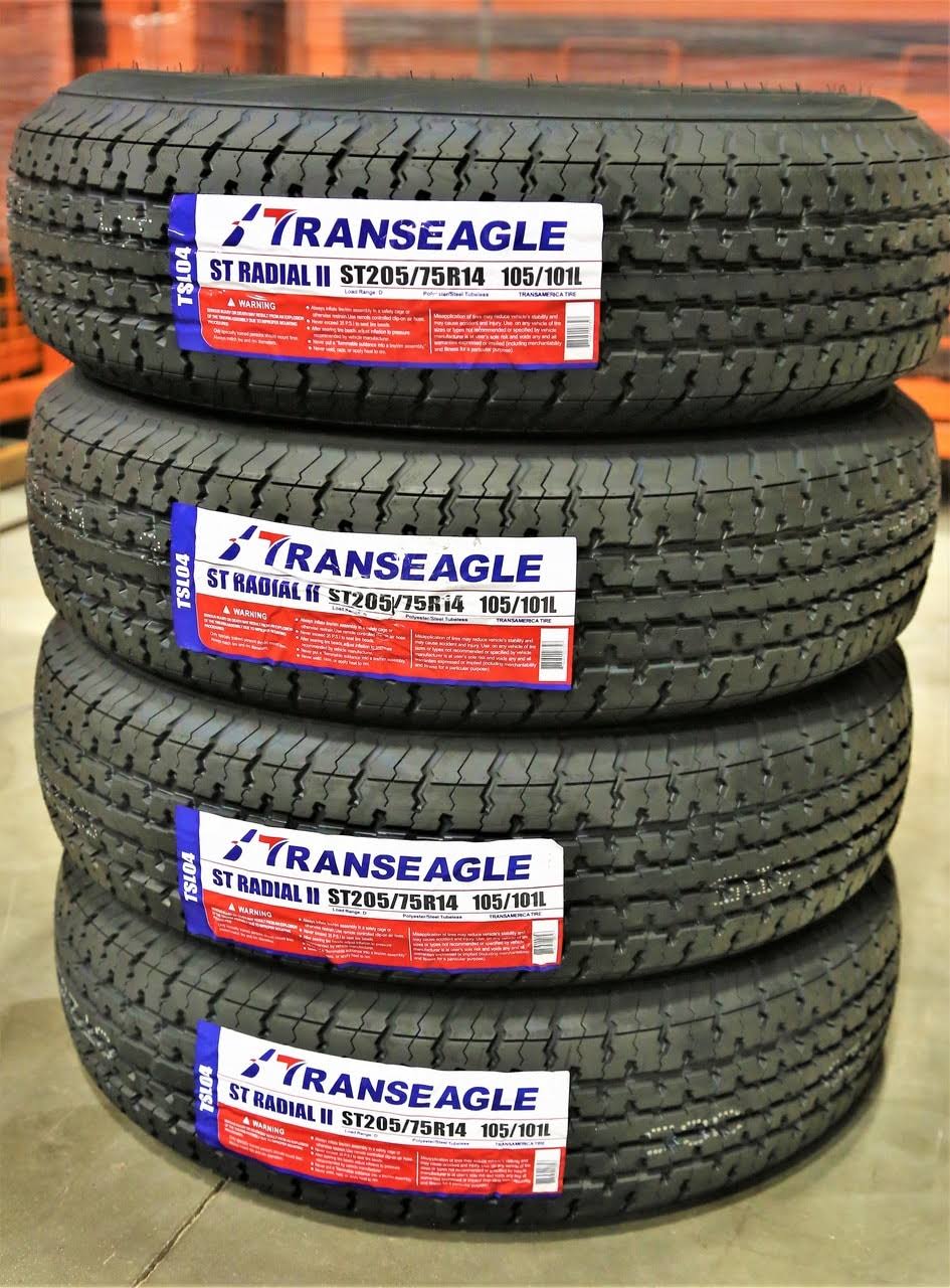 205/75R14 D 8 Ply 105/101L All Season Tire W3476