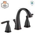 Bronze 2-Handle High-Arc Bathroom Faucet O80570