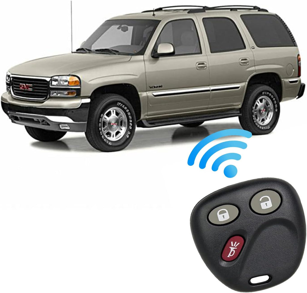 Replacement Remote for Keyless Entry Car Key 3 Button 2 Pack A848243