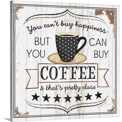 Vintage Textual Art Canvas 30x22 O819367