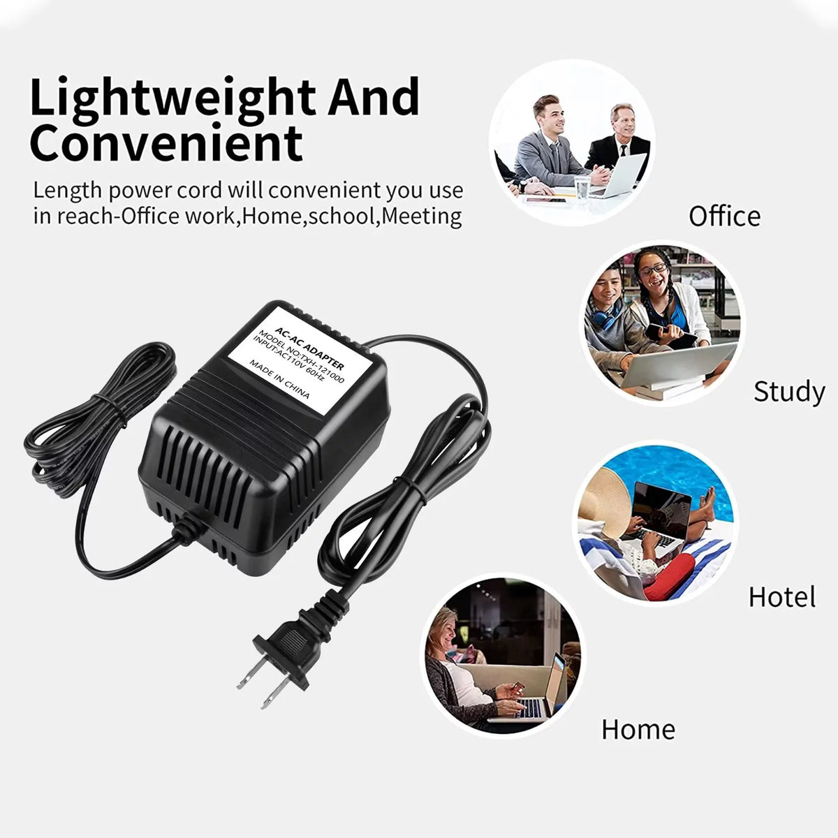 AC Adapter Power Supply Cord O881110