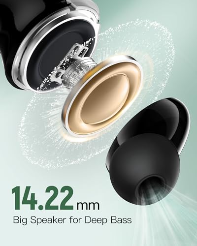 Wireless Earbuds Bluetooth 5.3 In-ear with Wireless Charging Case LED Power Display D2357
