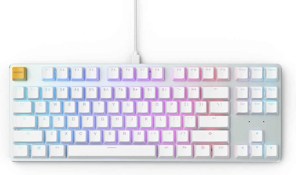 TENKEYLESS 87 Key RGB LED Backlit Mechanical Gaming Keyboard R3039