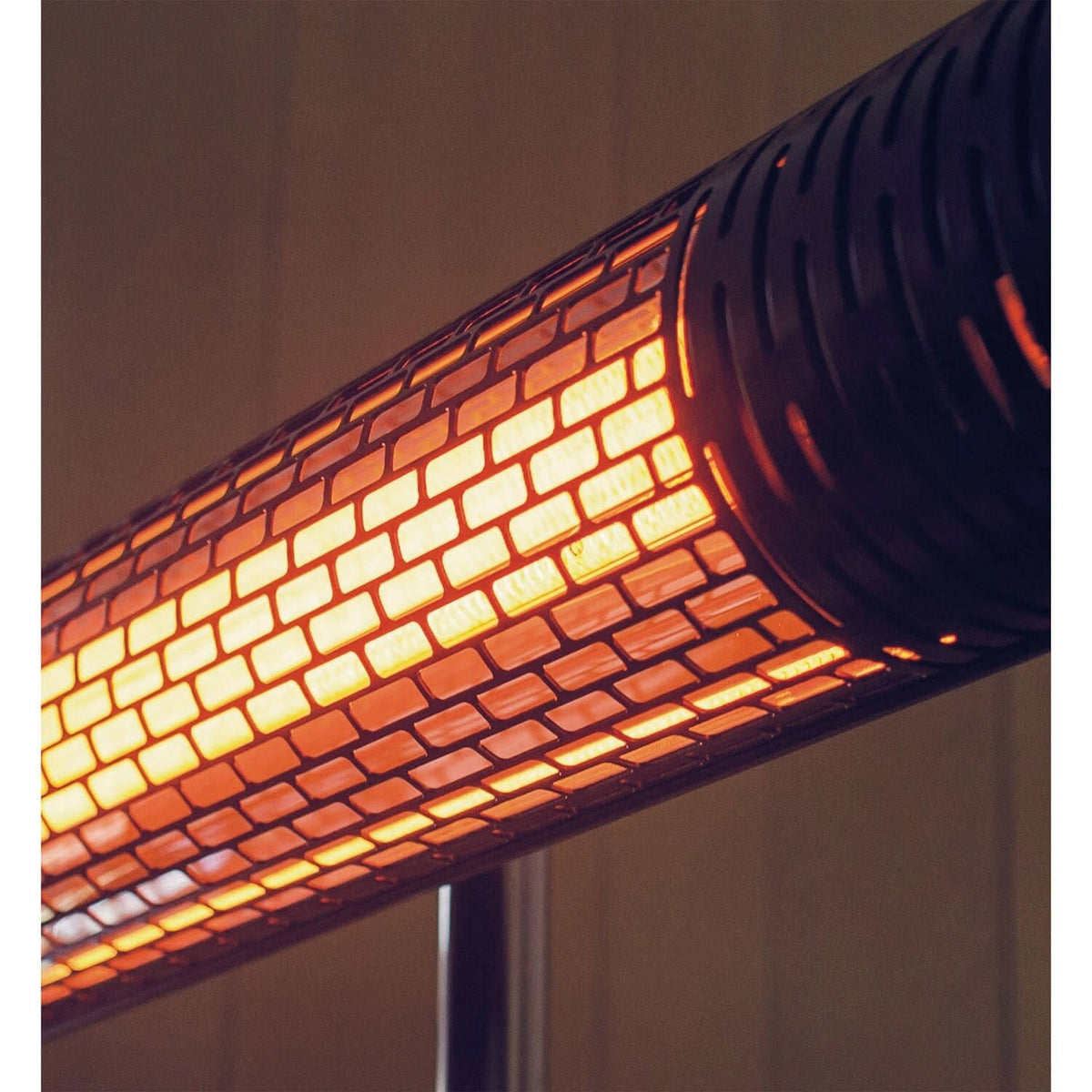 Electric Infrared Heat Lamp with Remote Control and Tripod Stand V8366