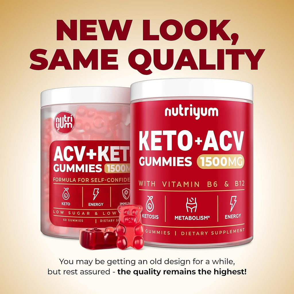 Keto ACV Gummies 1500 mg - 60 pcs G190321