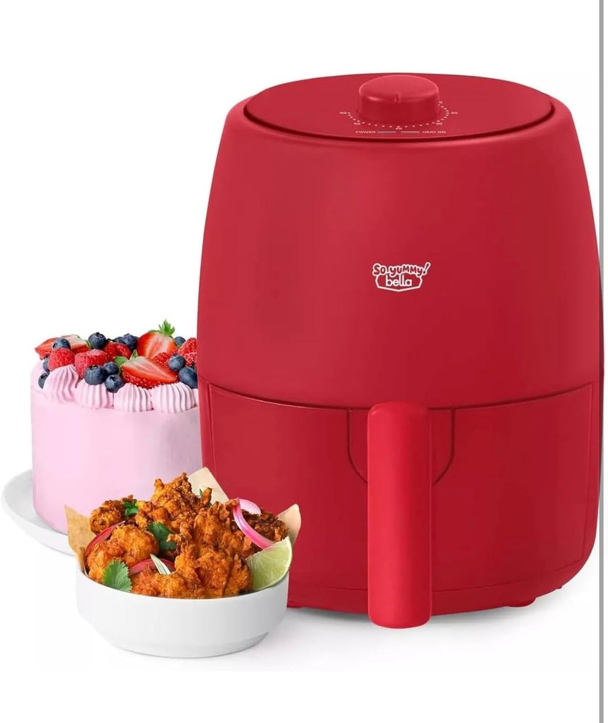 Red 2.0qt Air Fryer X96187