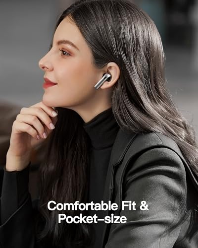 Wireless Earbuds Bluetooth 5.3 In-ear with Wireless Charging Case LED Power Display D2357
