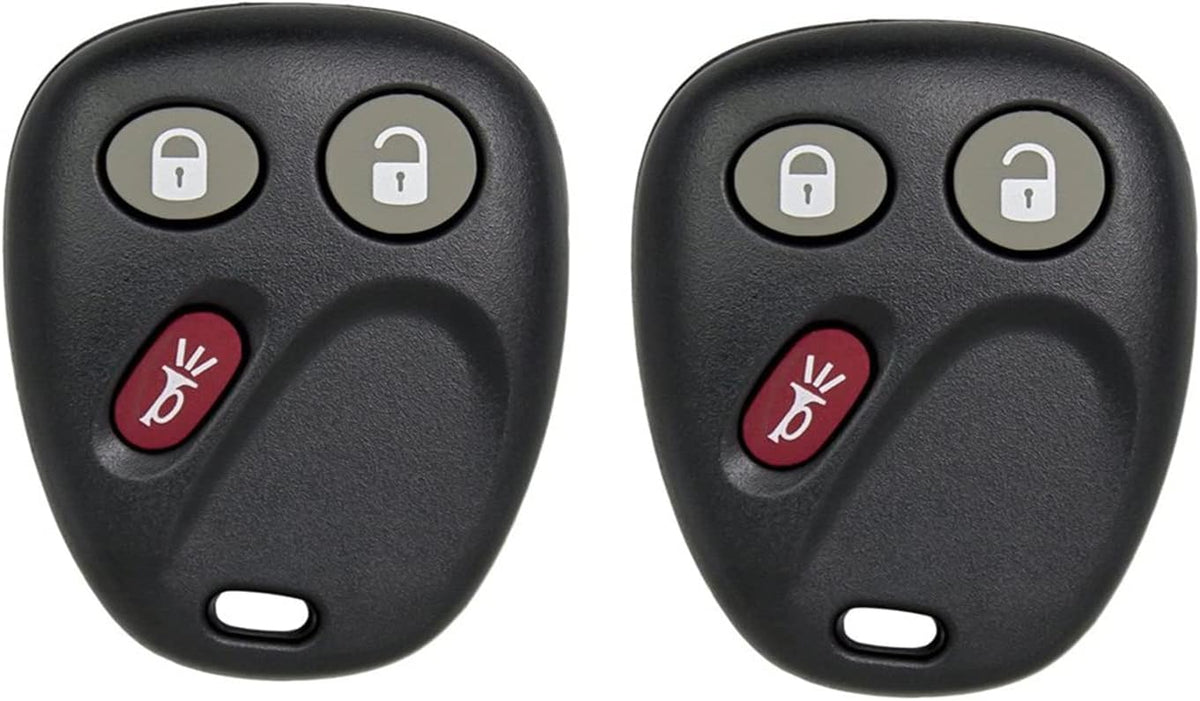 Replacement Remote for Keyless Entry Car Key 3 Button 2 Pack A848243