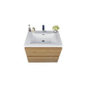 24x22 Single Bathroom Vanity Set Natural Oak J5519