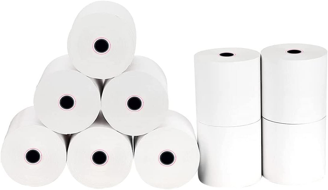 Thermal Paper Receipt Rolls 10 Rolls P92049