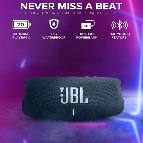 Portable Bluetooth Speaker with IP67 Waterproof (Gray) L86012