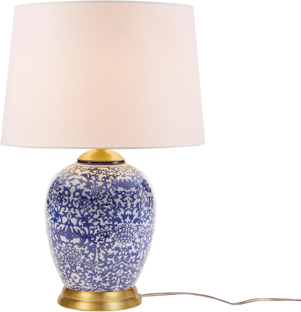 Blue Ceramic Table Lamp C632