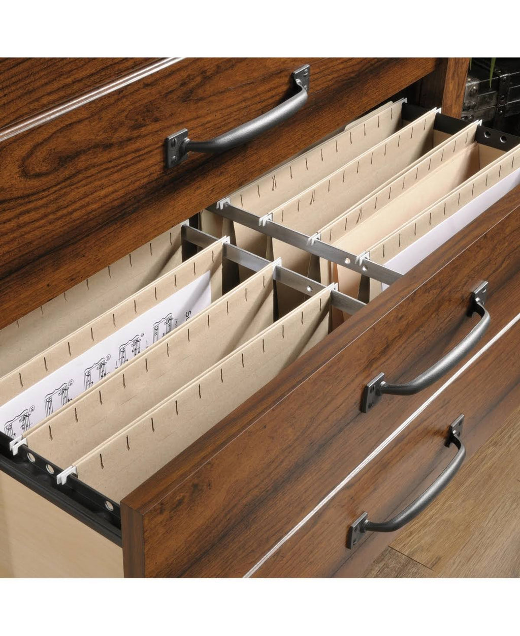 Washington Cherry Lateral File Cabinet L780907