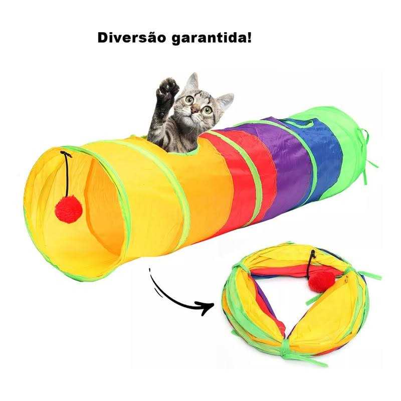 Cat Tunnel Interactive Rabbit Tunnel Toys Pet Toys Play Tunnels Crinkle Collapsible Pop Up Y4398