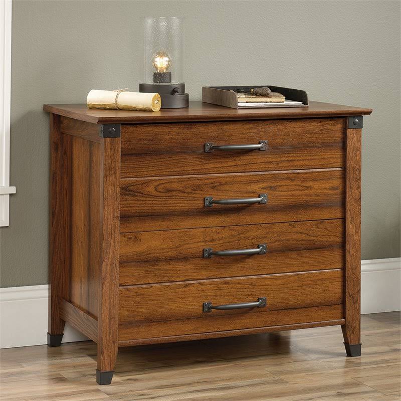 Washington Cherry Lateral File Cabinet L780907