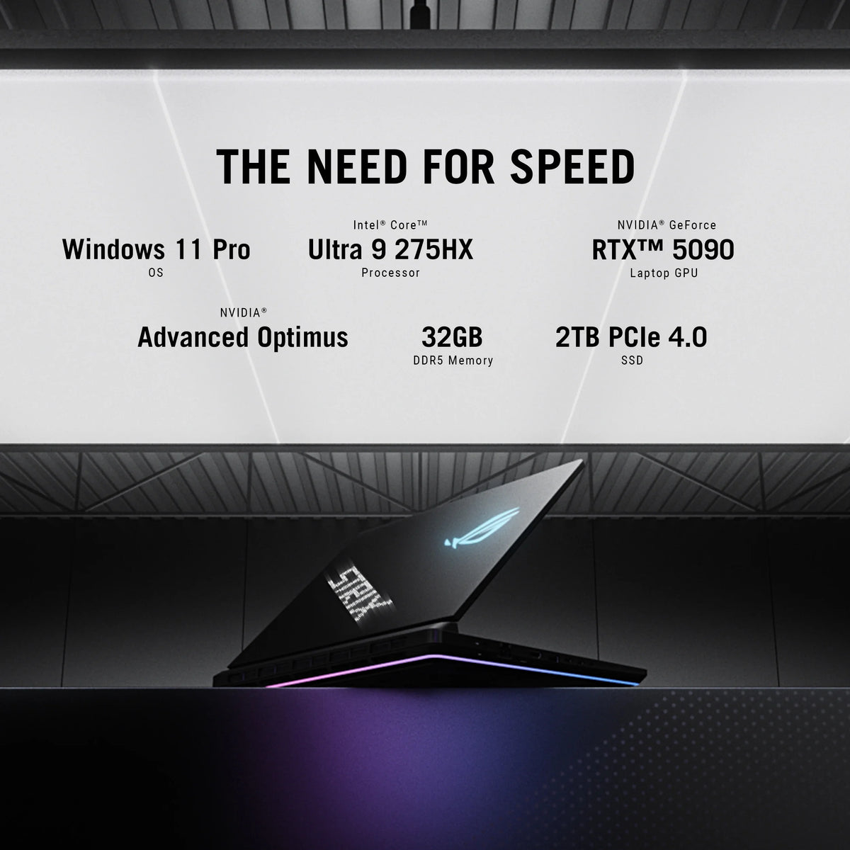 18in 240Hz Mini LED WQXGA Display Gaming Laptop O1150