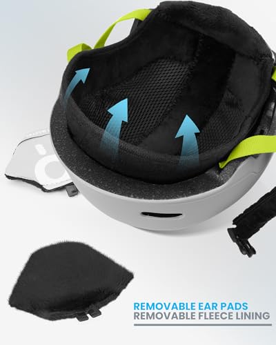 Kids Ski Helmet and Goggles Set with PC Shell & EPS Foam T757962