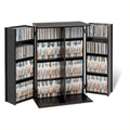 Black Wood Media Cabinet Z446
