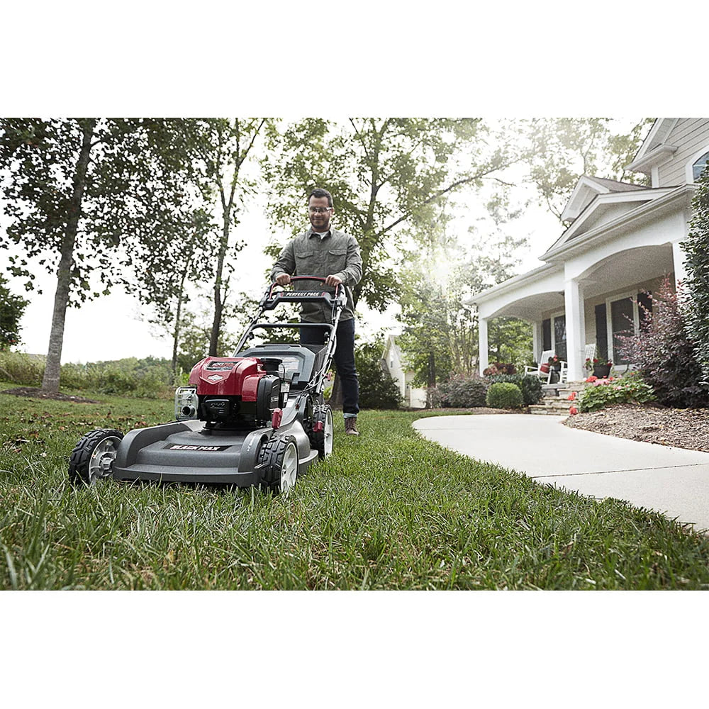 Black 21-inch 3-in-1 Self-Propelled Gas Mower Q9580