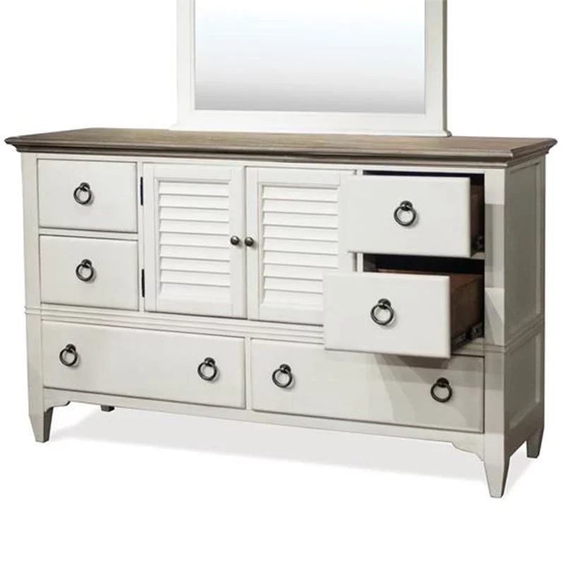 Wood 8-Drawer Dresser N372207