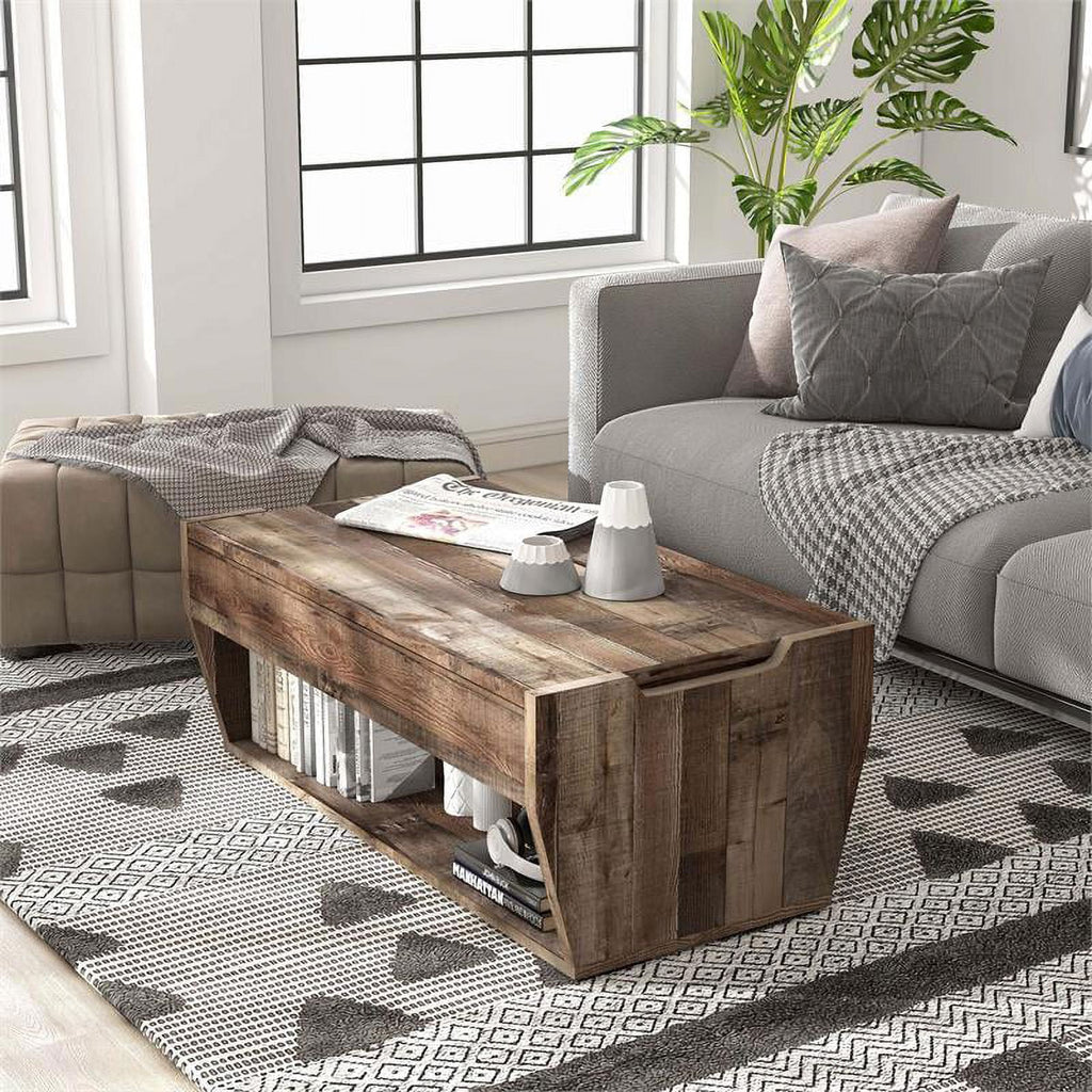 Wood Lift-Top Coffee Table R76548