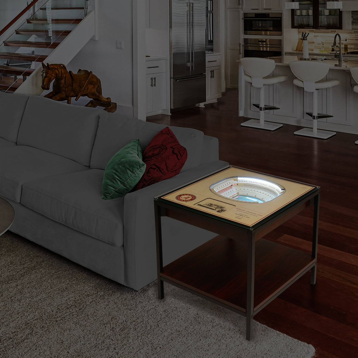 25-Layer Lighted End Table S9454