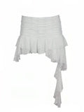 Irregular Midi Skirt Z853