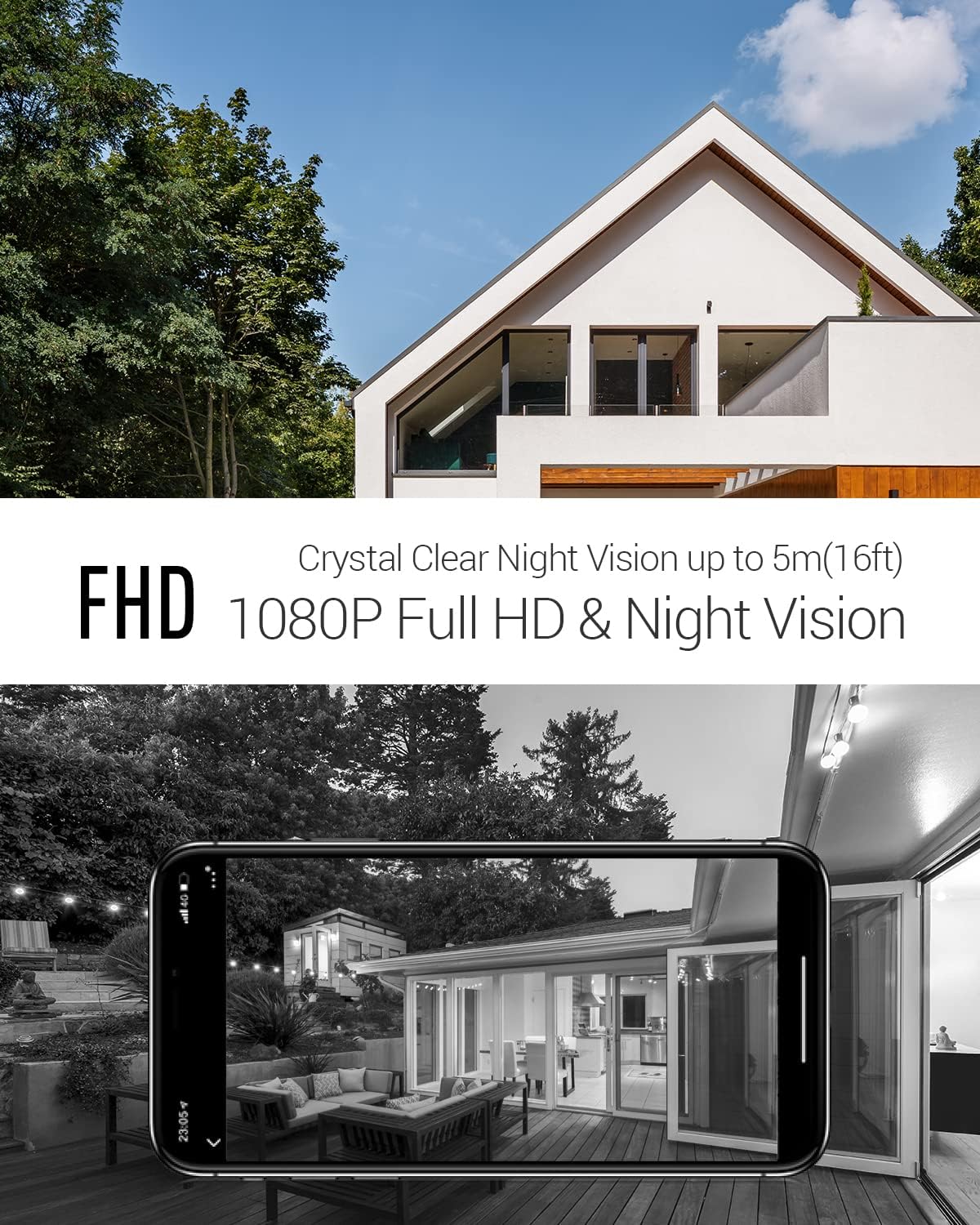 1080P Wired Security Camera with 2-Way Talk K981597