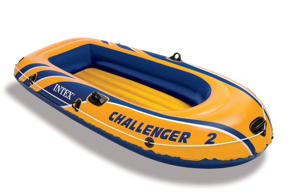 2 Person Inflatable Boat Set with Oars & Air Pump D56075