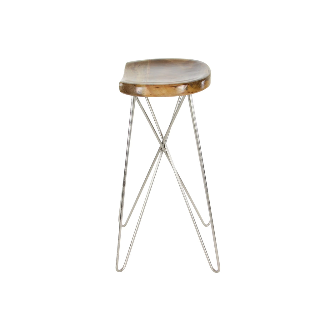 Brown Mango Wood Bar Stool D695915