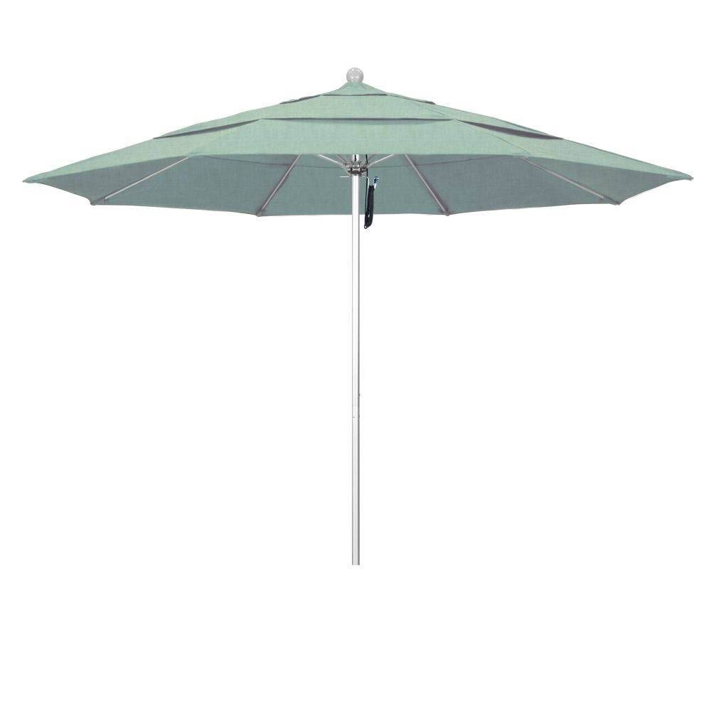 11' Fiberglass Market Umbrella with Double Wind Vent W93531