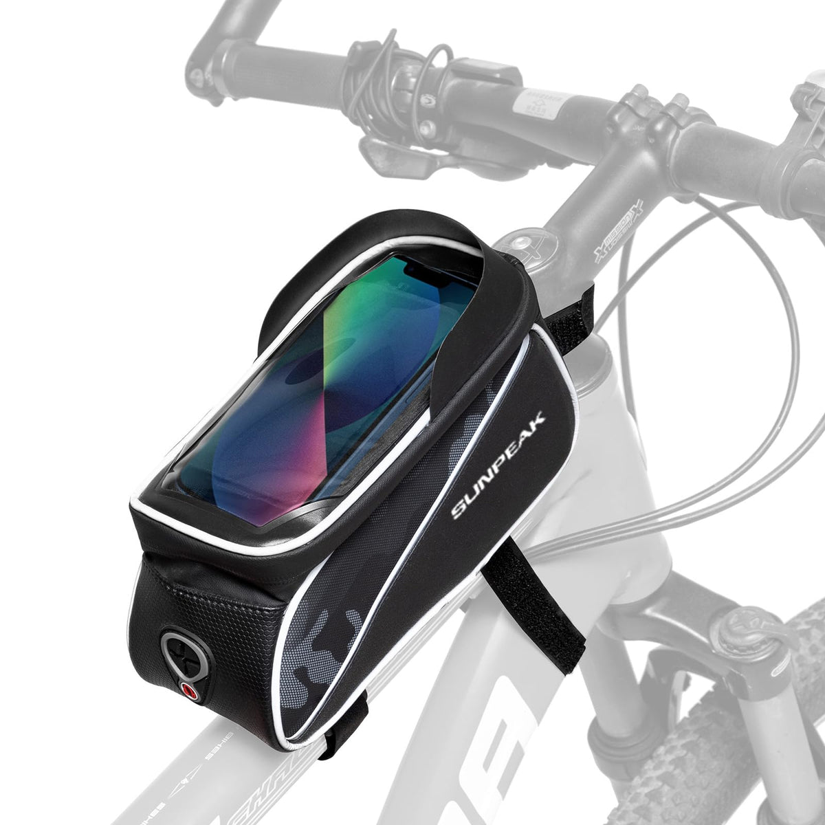 Waterproof Bike Handlebar Bag with Cell Phone Holder G23280