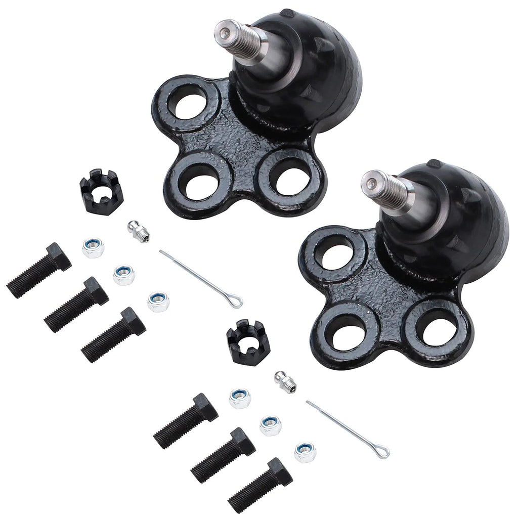 Front Struts Sway Bars Outer Tie Rods Lower Ball Joints 8pc Set F1856