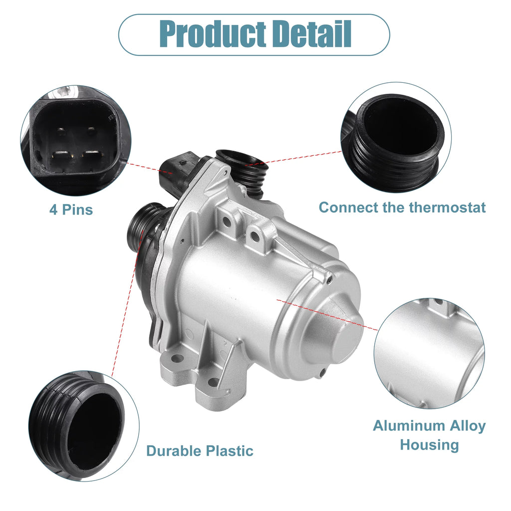 Car Motor Inverter Cooler Water Pump with Thermostat Q39788