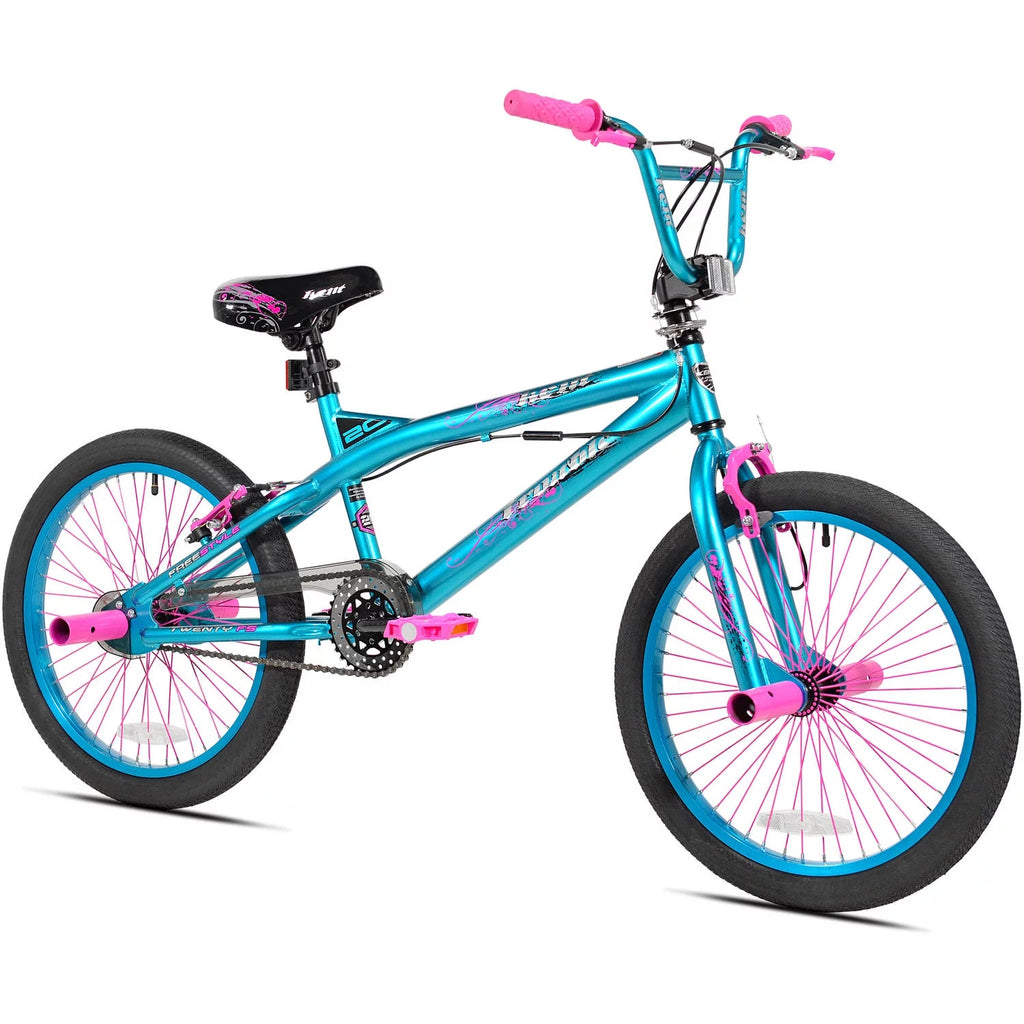 20" Aqua and Pink BMX Bike P687