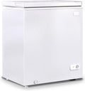 5.0 Cu ft White Chest Freezer with Storage Basket H4936