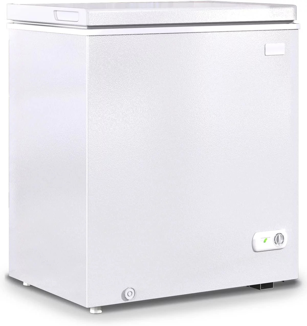 5.0 Cu ft White Chest Freezer with Storage Basket H4936