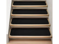 15 Pc Black Carpet Stair Treads L83621