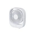 Black Portable Rechargeable USB Tabletop Fan Y988658