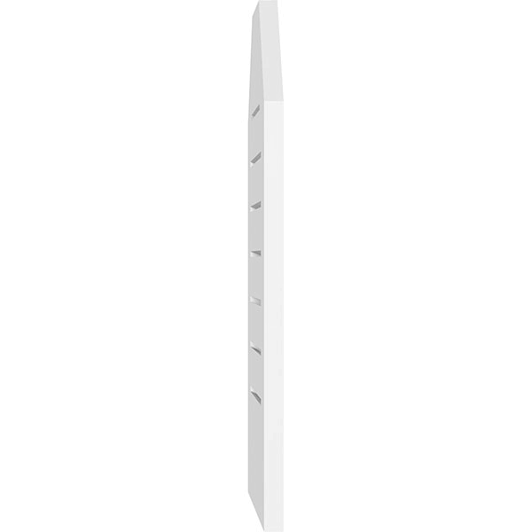 Octagonal Top Surface Mount PVC Gable Vent F137