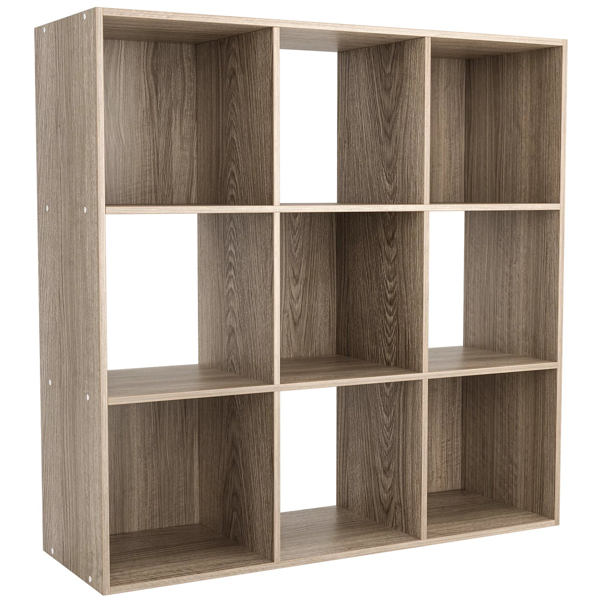 9 Cube Wooden Organizer Bookcase Cabinet Storage (Black) W253