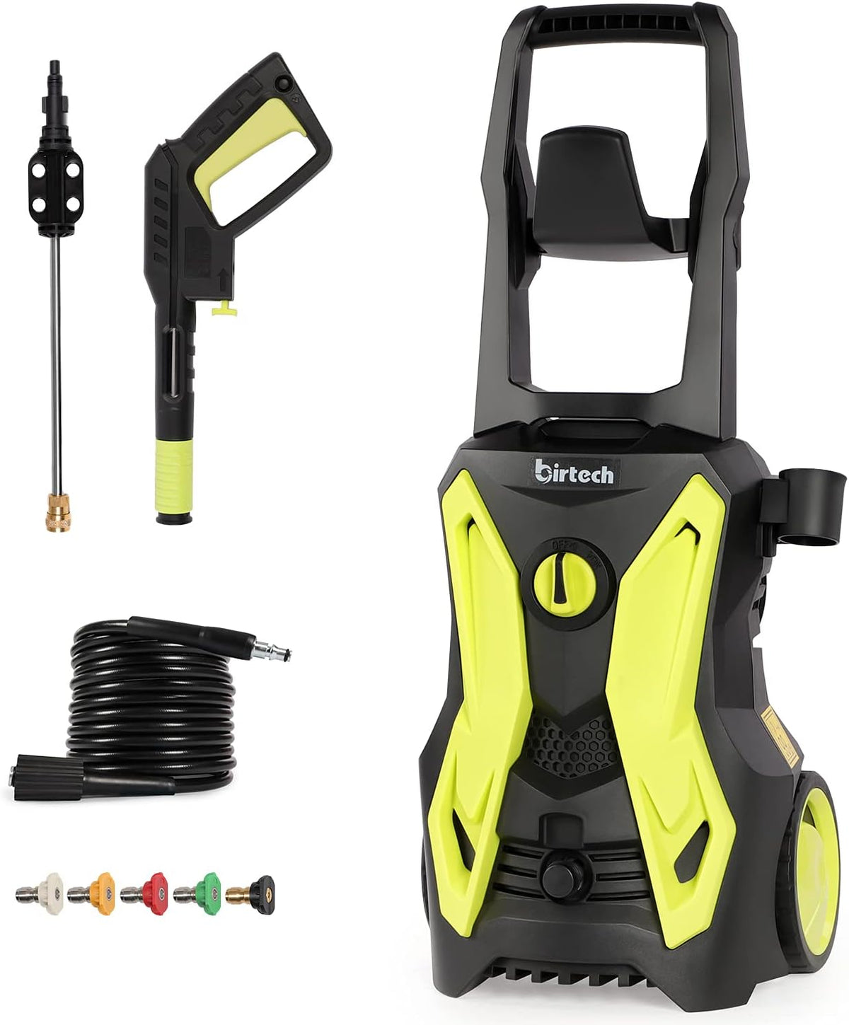 3500 PSI Electric Pressure Washer with 5 Adjustable Spray Nozzle B478