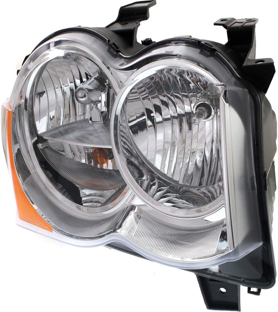 Passenger Side Halogen Headlight Assembly for Jeep Grand Cherokee 2008 2010 C830160
