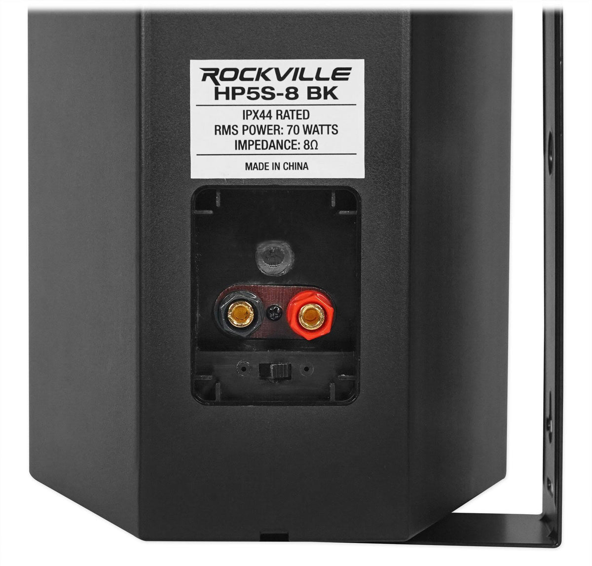 Black 5.25x22 Marine Box Swivel Speakers N1901