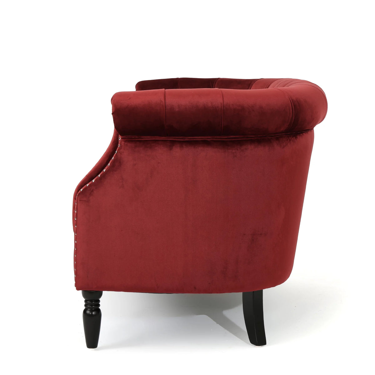 Tufted Chesterfield Velvet Loveseat P88981
