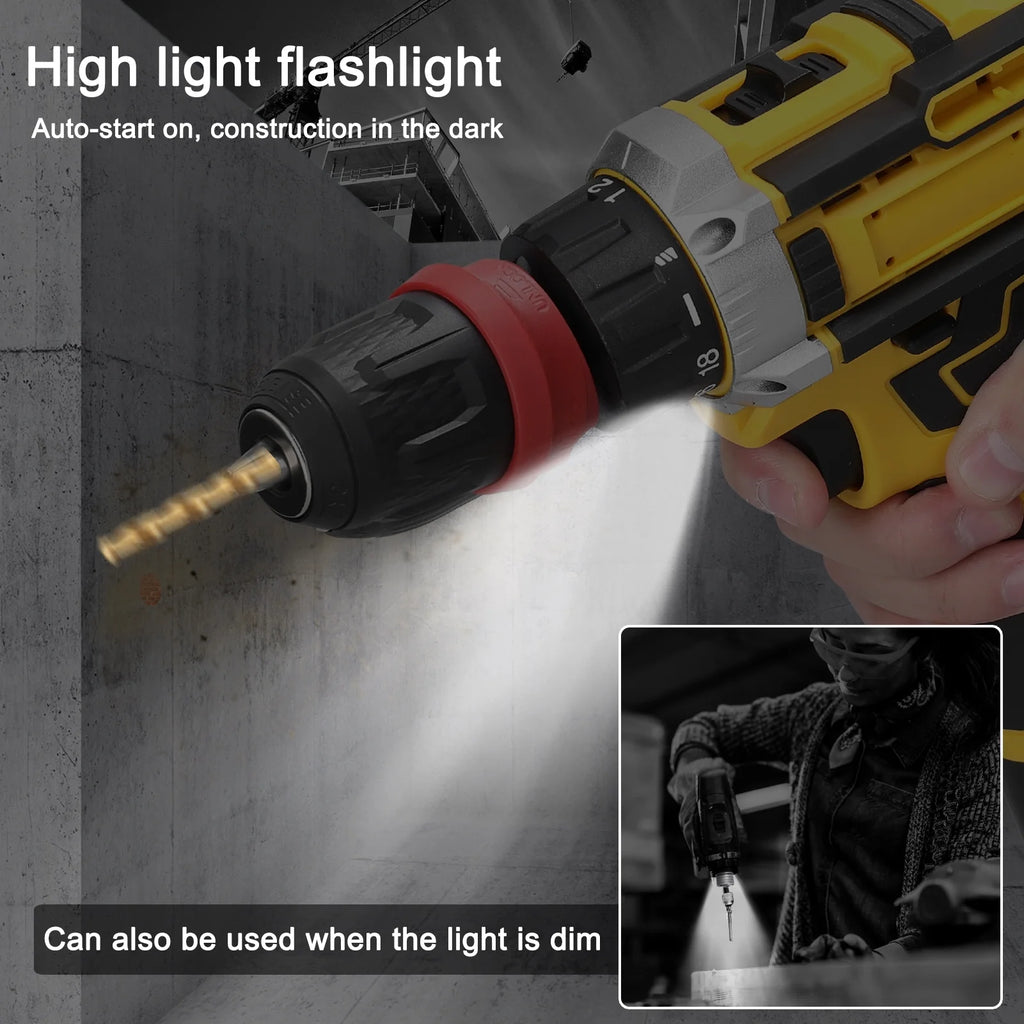 21V 2in1 Electric Screwdriver High Torque Brushed Motor X4053