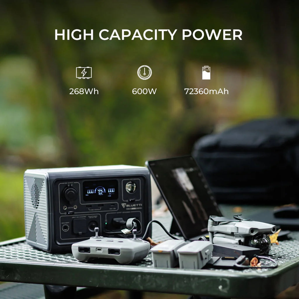 Portable 600W 268Wh LiFePO4 Power Station X6379