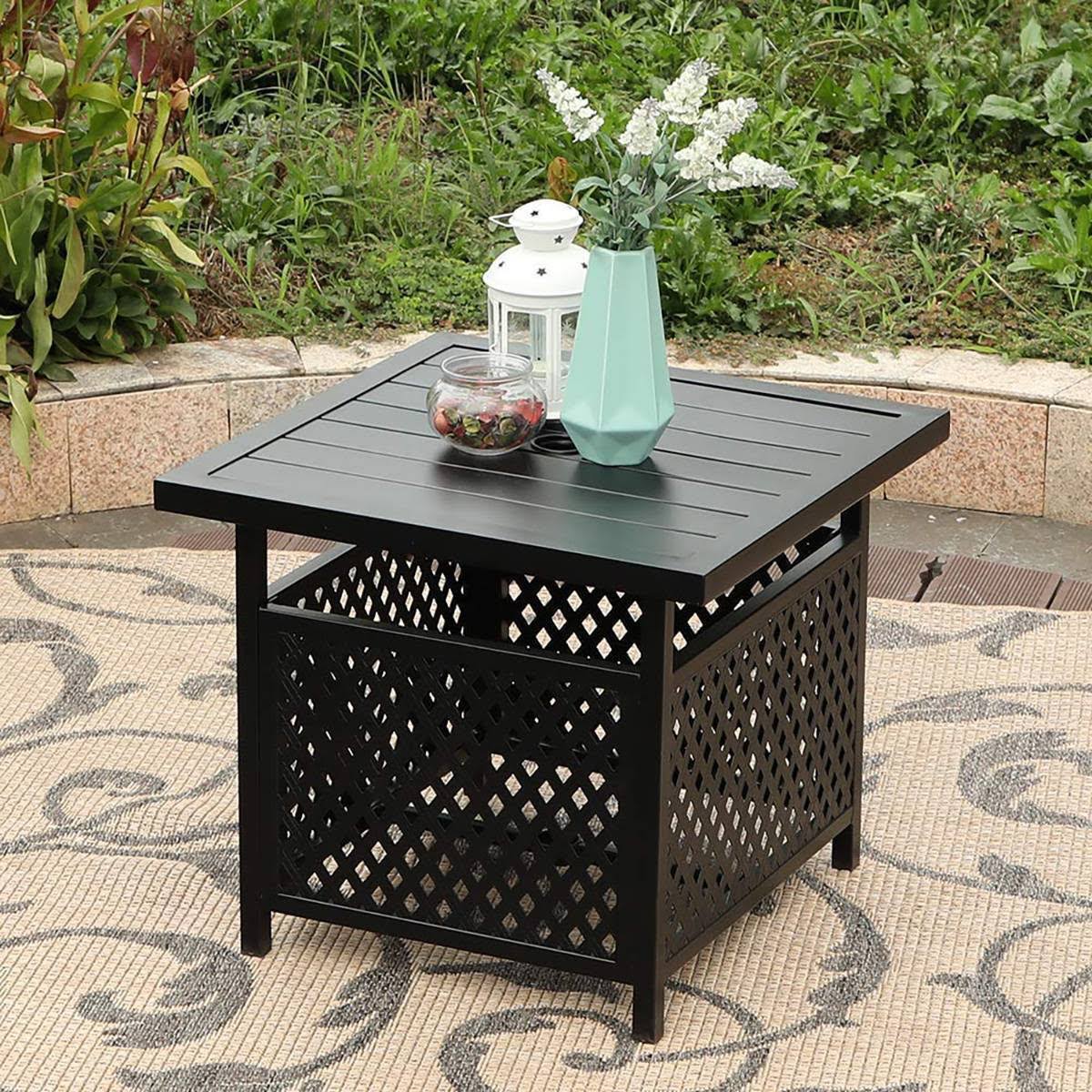 Bistro Table Base Stand with Hole W89225