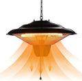 1500W Electric Hanging Patio Heater with Overheat & Tip-Over Protection, IP34 Waterproof J644