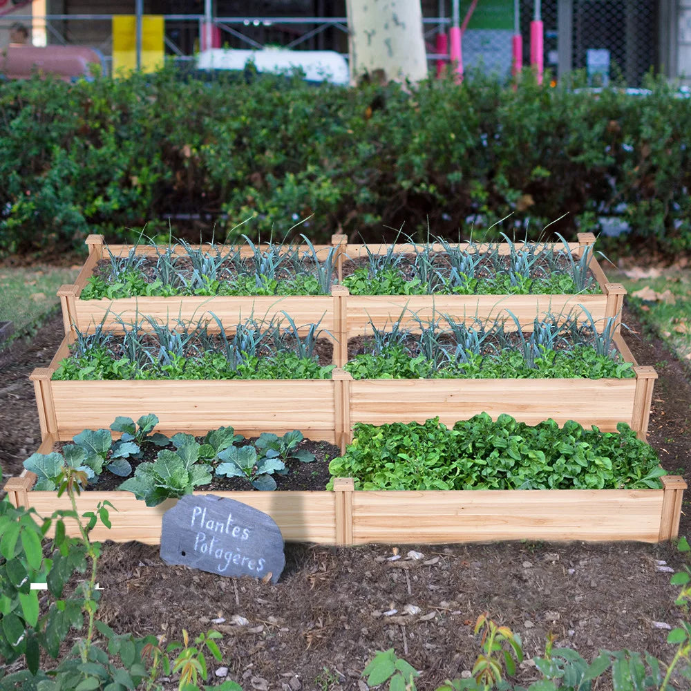 Wooden Raised Garden Bed Planter Box D20583